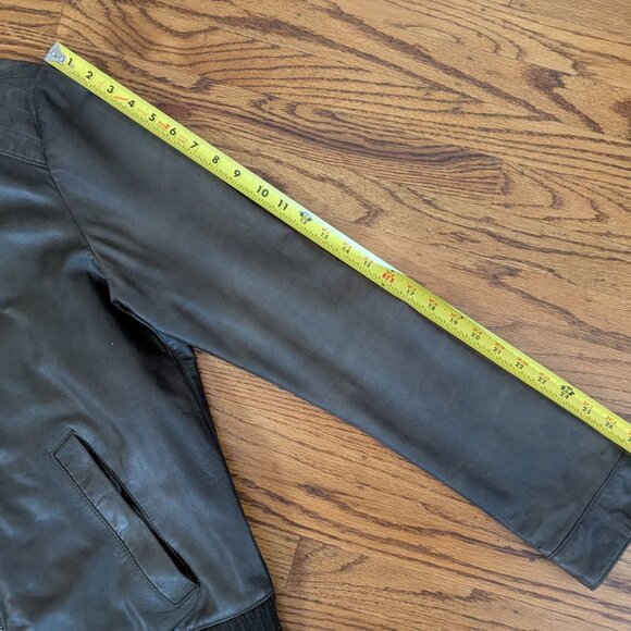 Vintage (70's?) Wolsey 1755 Leather Moto/Bomber Jacket - Picture 7 of 11